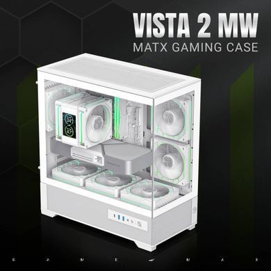 Корпус для ПК GAMEMAX (VISTA 2 MW) [305966]