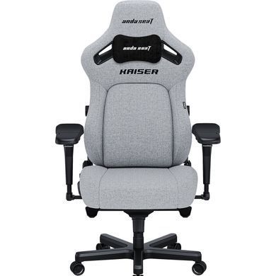 Крісло для геймерів Anda Seat Kaiser 4 Size XL Fabric Gray (AD12YDDC-XLL-20-G-CF) [611166]