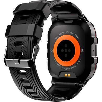 Годинник Oukitel BT20 Black-orange (6931940742177) [402571]