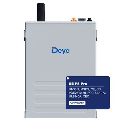 Акумуляторна батарея Deye 51.2V 100Ah (SE-F5Pro-L) [615839]