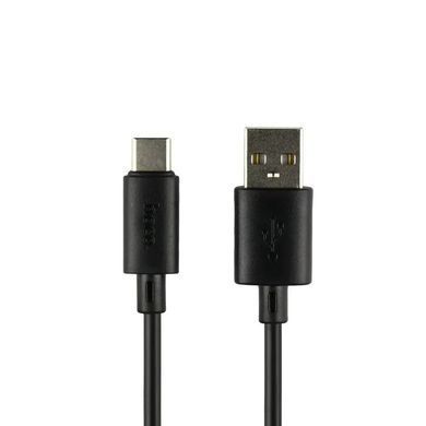 Кабель Hoco X88 Gratified USB Type-C - USB-А (M/M), 1 м, Black (6931474783349) [604436]