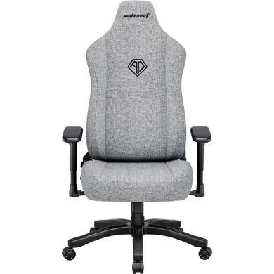 Крісло для геймерів Anda Seat Novis Size L Gray Fabric (AD23-L-01-G-F) [614727]