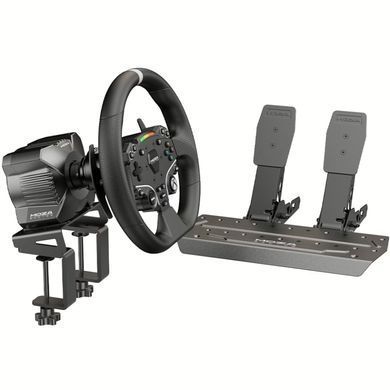 Кермо і педалі MOZA R3 Racing Bundle for XBOX/PC, 22кн., подв. педалі SR-P Lite, кермо ESX (RS053_Moza) [402487]