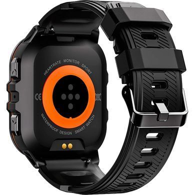 Годинник Oukitel BT20 Black-orange (6931940742177) [402571]