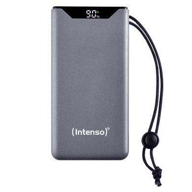 Портативний зарядний пристрій USB 10000MAH QC3.0 GREY F10000 INTENSO (7332034) [503428]