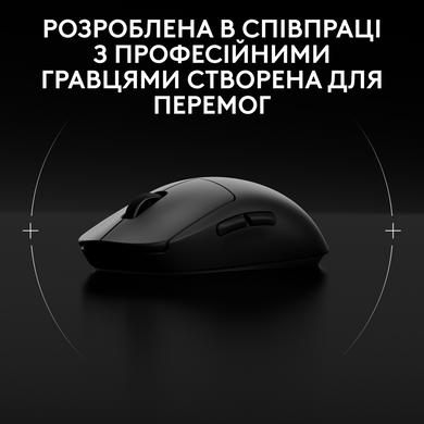 Миша Logitech G PRO 2 Wireless LIGHTSPEED - BLACK (L) (910-007295) [200842]