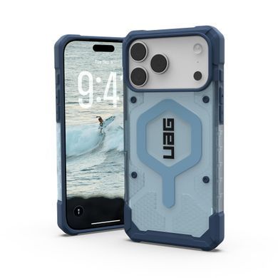 Чохол+ремінець UAG для iPhone 17 Pro Max, Pathfinder Clear MagSafe Bundle, Blues Lanyard (1145521BV03) [111046]