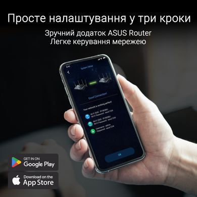 Маршрутизатор ASUS RT-BE88U BE7200 4xGE LAN, 3x2.5GE WAN, 1x2.5GE WAN/LAN. 1x10GE WAN/LAN, 1xSFP+, 1xUSB3.2, MESH (90IG08V0-MO3N0V) [104682]
