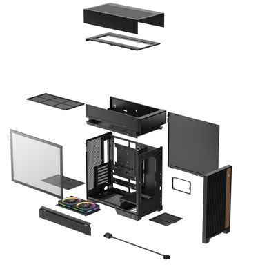 Корпус DeepCool CL660 Black (R-CL660-BKNNA0-G-1) [619671]