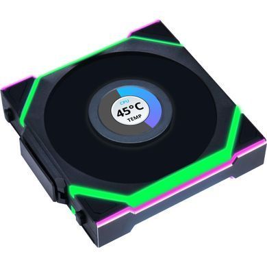 Вентилятор Lian Li Uni Fan SL Wireless LCD 120-3 Reverse Black (G99.12RSLLCD1W3B.00) [618252]