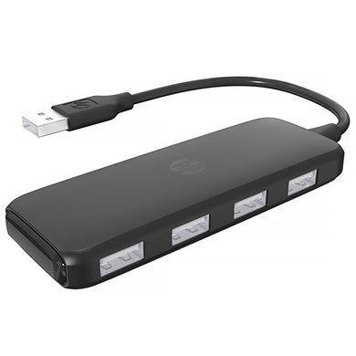 Хаб USB 2.0 -> 4xUSB 2.0 Black HP (DHC-CT110C) [405043]