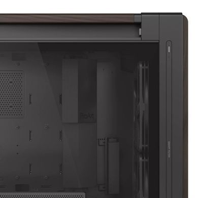 Корпус Asus ProArt PA602 Walnut Wood Tempered Glass Modern Black (90DC00J0-B09030) [618735]