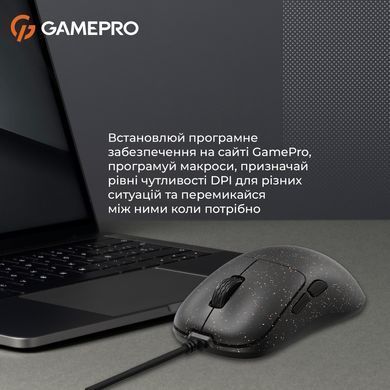 Миша GamePro Black/Orange (GM690D) [606728]