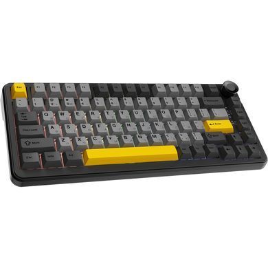 Клавіатура бездротова Ajazz AK820 Max Plus Day Dream Switch Black (AK820MAX-DD-BGY) [612719]
