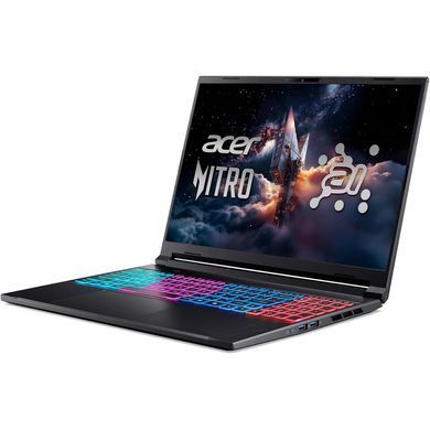 Ноутбук Acer Nitro V 16S ANV16S-41 16" WUXGA IPS, AMD R7-260, 32GB, F1TB, NVD5060-8, Lin, чорний (NH.U03EU.006) [111688]