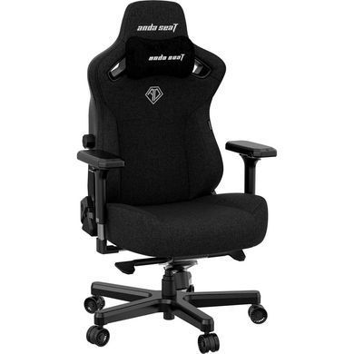 Крісло для геймерів Anda Seat Kaiser 3 Size XL Fabric Black (AD12YDC-XL-01-B-CF) [614520]