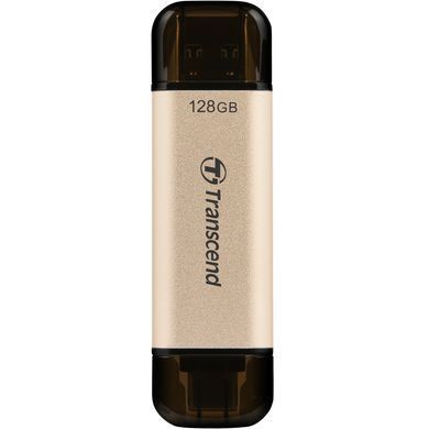 Накопичувач Transcend 128GB USB 3.2 Type-A + Type-C JetFlash 930 R420/W400MB/s Чорний (TS128GJF930C) [109025]