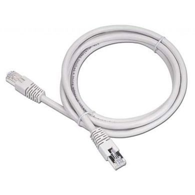 Патч-корд FTP Cablexpert cat.5Е, литий, 50u штекер із засувкою, 3м, сірий (PP22-3M) [610143]