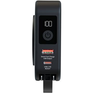 УМБ Energizer Magnetic Wireless 10000mAh 20W PD,AC зарядка,QI-15W, built-in USB-C,USB-А,USB-C In/Out (QM10001AC) [404666]