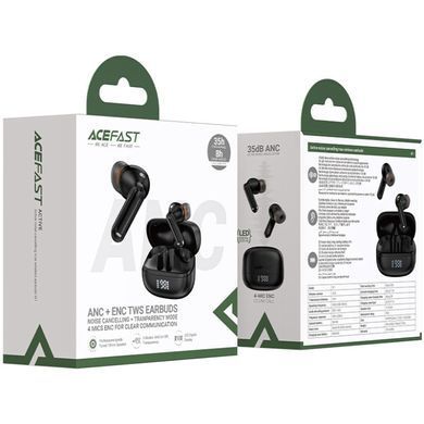 Навушники TWS Acefast W1 black (6974316283614) [401944]