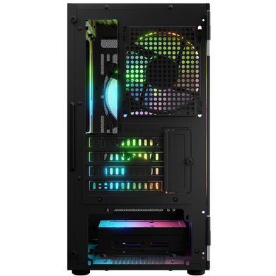 Корпус LogicConcept PORTOS MESH+GLASS ARGB fans 3x120mm BLACK без БЖ mATX (AM-PORTOS-10-0000000-0002) [402940]