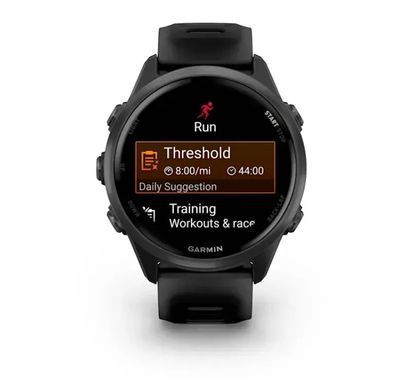 Смарт-годинник Garmin Forerunner 570 42mm Slate Gray with Black/Translucent Black Silicone with Slate Buckle (010-02970-40) [613058]