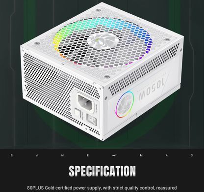 Блок живлення GAMEMAX (RGB 1050G WH) [304235]