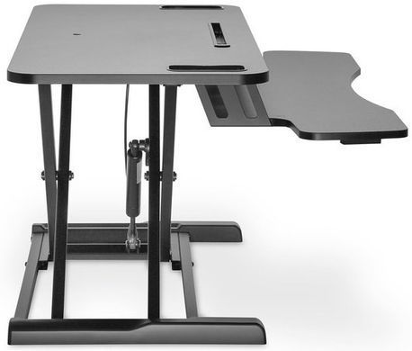 Підставка для монітора DIGITUS Ergonomic Workspace Riser, до 15кг, чорна (DA-90380-1) [108780]