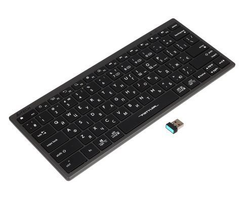 Клавіатура бездротова A4Tech Fstyler FBX51C Grey (FBX51C (Grey)) [605978]
