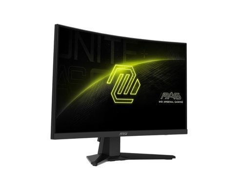 Монітор MSI 23.6" MAG 244C HDMI, DP, Audio, VA, 180Hz, 1ms, sRGB 105%, CURVED, AdaptiveSync (9S6-3BB31H-027) [101370]