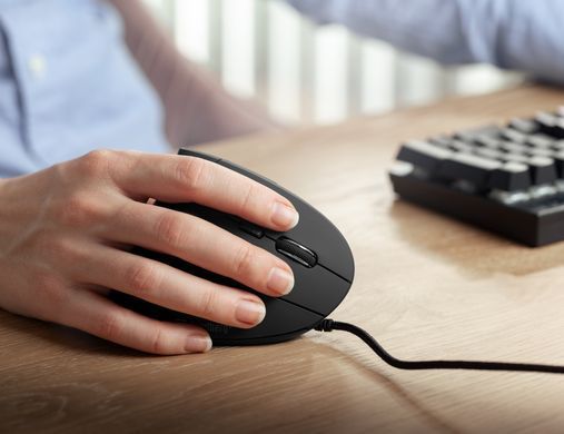 Мишка Sandberg Wired Vertical Mouse Pro 2400 dpi.6кн.1.5м чорна (630-14) [401311]