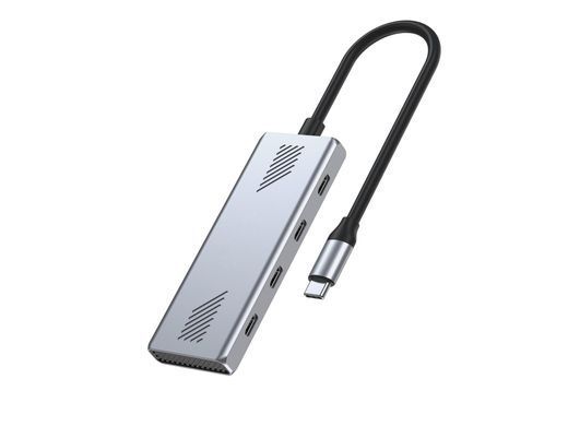 USB-хаб Gembird USB Type-C 4-в-1 (UHB-CM-U310-C4-01) [619081]