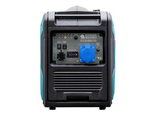 Генератор бензиновий інверторний Konner&Sohnen KS 6000iE ATS, 230В, 5.5кВт, АВР(ATS), електростартер, 40кг (KS6000IESATS) [105966]