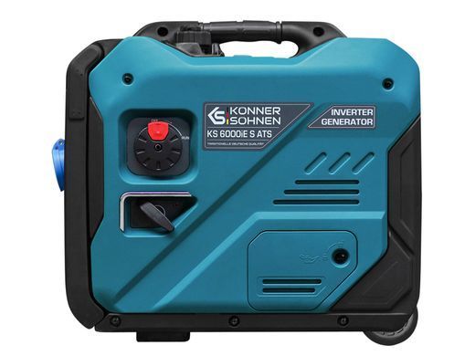 Генератор бензиновий інверторний Konner&Sohnen KS 6000iE ATS, 230В, 5.5кВт, АВР(ATS), електростартер, 40кг (KS6000IESATS) [105966]