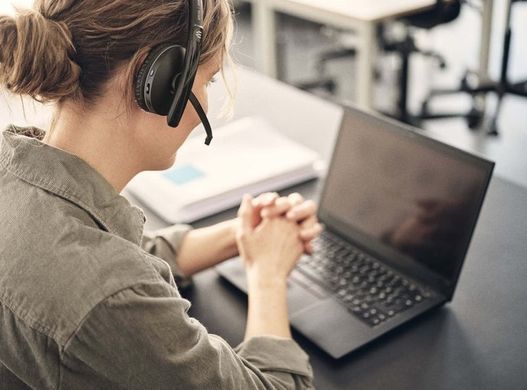 Гарнітура комп'ютерна стерео On-Ear EPOS C20, Wireless, Uni Mic, Чорний (1001146) [107362]