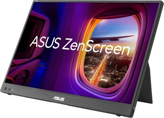 Монітор портативний Asus 16" ZenScreen MB16NCG mHDMI, 2xUSB-C, Audio, IPS, 2560x1600, 16:10, 155Hz, sRGB 100%, HDR10, Cover (90LM0CD1-B01N71) [113722]