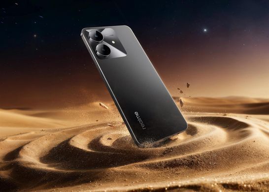 Смартфон Realme Note 60X 3/64GB (RMX3938) Marble Black (RMX3938 3/64GB Marble Black) [600138]