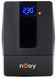 Джерело безперебійного живлення NJOY Horus Plus 600 (PWUP-LI060H1-AZ01B) Lin.int., AVR, 2 x евро, USB, LCD, пластик (Horus Plus 600 USB) [610746], фото 1