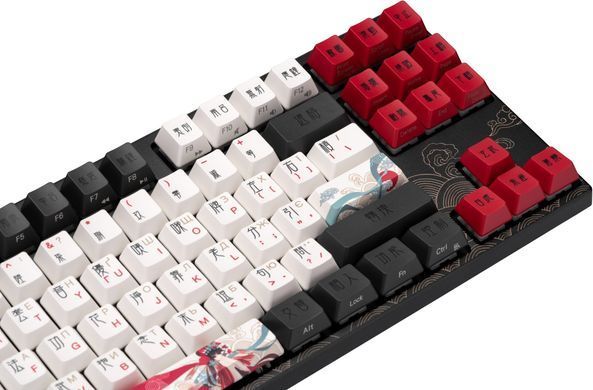 Клавіатура механічна Varmilo APT87 Beijing Opera, Daisy L, WL/USB-A, White Led (A92A028F9A5A17A025) [110378]