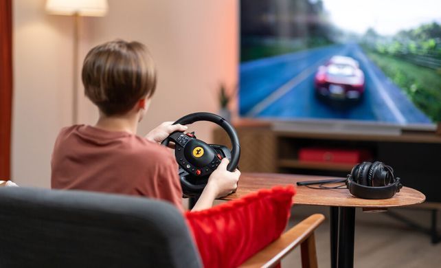 Кермо і педалі Thrustmaster T98-X FERRARI 296 GTS EU, PC/XBOX (4460297) [111834]
