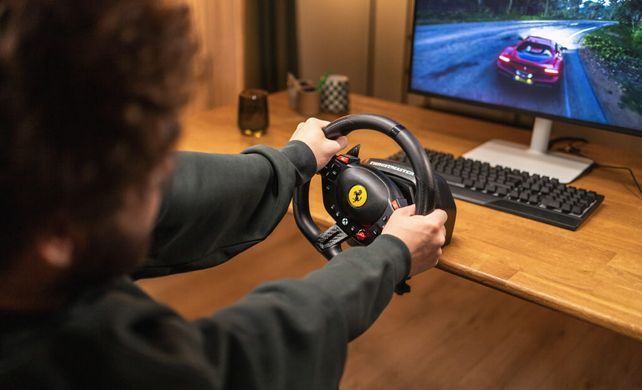 Кермо і педалі Thrustmaster T98-X FERRARI 296 GTS EU, PC/XBOX (4460297) [111834]