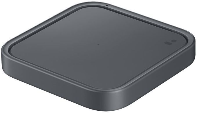 Зарядний пристрій бездротовий Samsung 15Вт, сірий темний (EP-P2400BBEGEU) [108400]
