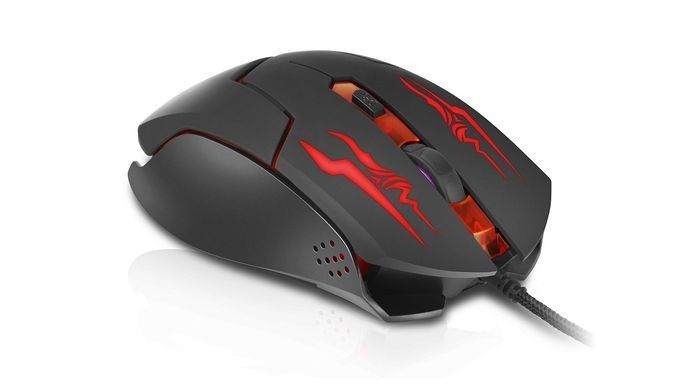 Миша REAL-EL RM-520 Gaming Black (EL123200020) [606486]