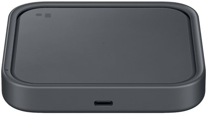 Зарядний пристрій бездротовий Samsung 15Вт, сірий темний (EP-P2400BBEGEU) [108400]