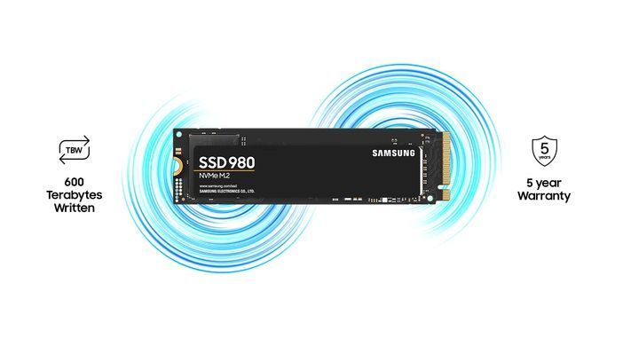 Накопичувач SSD Samsung M.2 500GB PCIe 3.0 980 (MZ-V8V500BW) [109300]