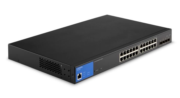 Комутатор Linksys LGS328MPC 24xGE PoE (LGS328MPC-EU)