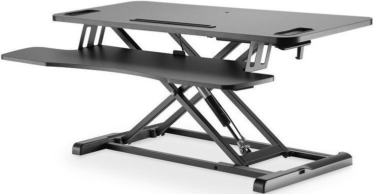 Підставка для монітора DIGITUS Ergonomic Workspace Riser, до 15кг, чорна (DA-90380-1) [108780]