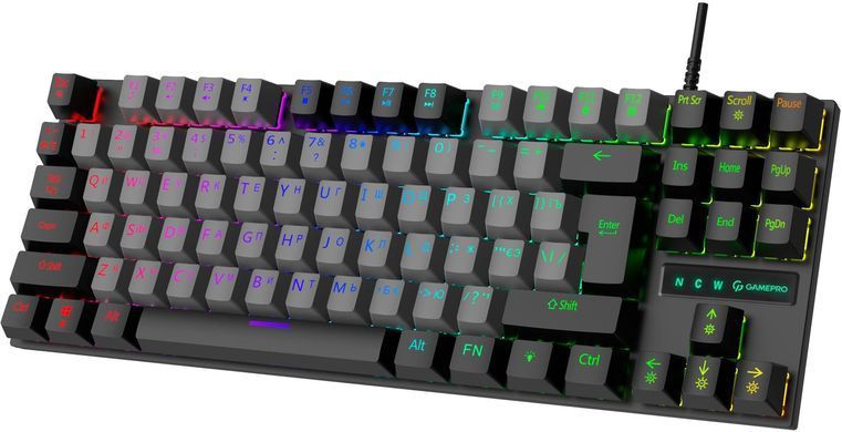 Клавіатура GamePro Black (MK100B) [606052]
