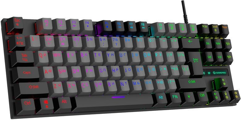 Клавіатура GamePro Black (MK100B) [606052]
