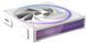Корпусний вентилятор Zalman ZM-DF120 ARGB, 120мм, 800-2300rpm, 4pin, PWM, 3pin+5VARGB, 34,5dBa, POGO pin, Magnetic, білий (ZM-DF120WHITE) [113937], фото 1